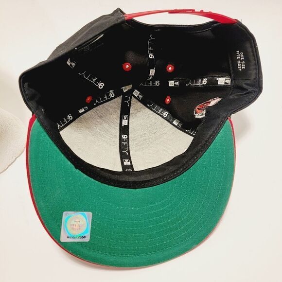 Georgia Bulldogs Spellout Snapback Cap Adjustable Hat New Era 9Fifty O/S NWOT - Picture 12 of 13